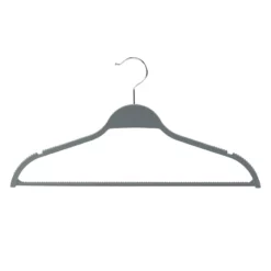 12-Piece Non-Slip Suit Hanger, Grey