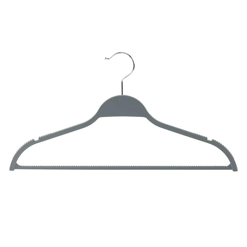 12-Piece Non-Slip Suit Hanger, Grey 1 12-Piece Non-Slip Suit Hanger, Grey