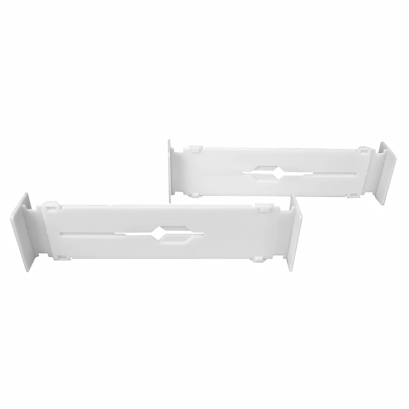 2-Piece Adjustable Drawer Dividers 1 2-Piece Adjustable Drawer Dividers