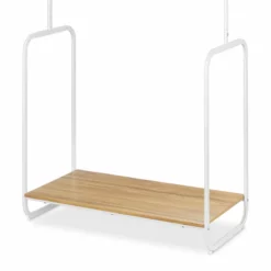 2-Rod Retro Garment Rack 7 2-Rod Retro Garment Rack -Storage Sales Store 2 rod retro garment rack 2