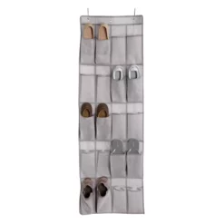 20-Pocket Over The Door Shoe Organizer