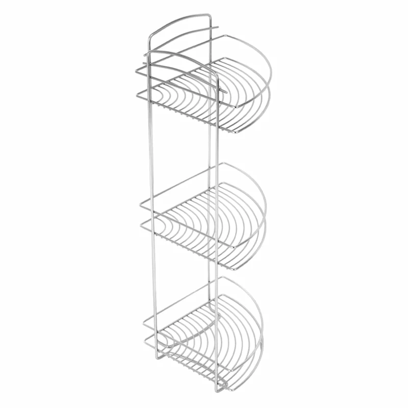 3-Tier Grey Metal Spa Tower 2 3-Tier Grey Metal Spa Tower - Image 2