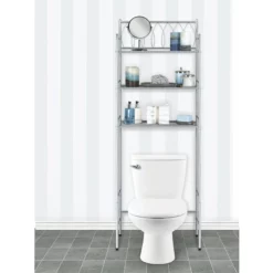 3-Tier Silver Metal Space Saver