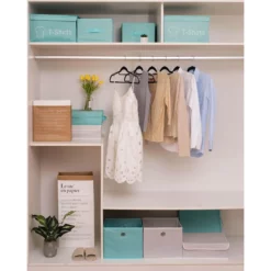 30-Piece Non-Slip Suit Hanger, Black 13 30-Piece Non-Slip Suit Hanger, Black -Storage Sales Store 30 piece non slip suit hanger black 6