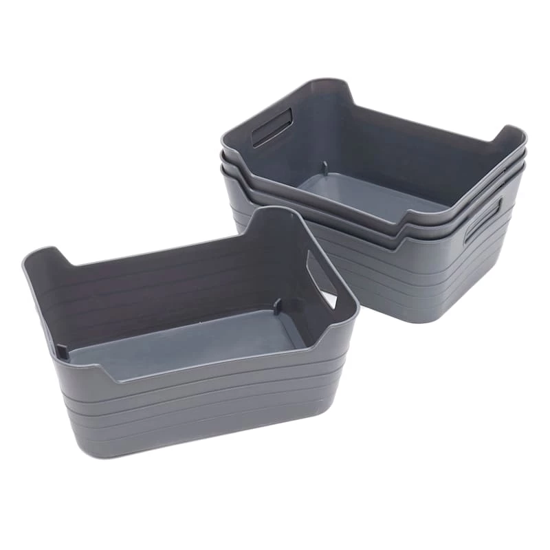 4-Piece Flexi Storage Basket, Small 1 4-Piece Flexi Storage Basket, Small