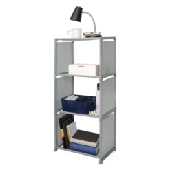 4-Tier Shelves, Grey