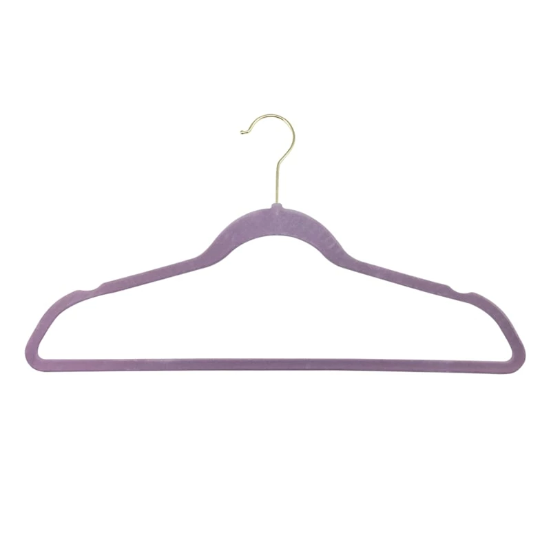 50-Pack Suit Hangers, Lavender 2 50-Pack Suit Hangers, Lavender - Image 2