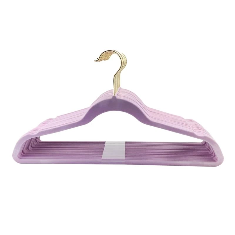 50-Pack Suit Hangers, Lavender 3 50-Pack Suit Hangers, Lavender - Image 3