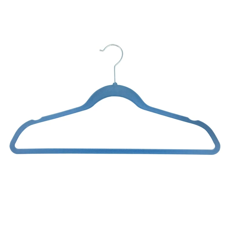 50-Pack Velvet Suit Hangers, Allure Blue 5 50-Pack Velvet Suit Hangers, Allure Blue - Image 5