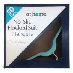 50-Pack Velvet Suit Hangers, Aquifer Blue -Storage Sales Store 50 pack velvet suit hangers aquifer blue 3