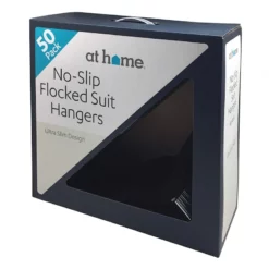 50-Pack Velvet Suit Hangers, Black -Storage Sales Store 50 pack velvet suit hangers black 3