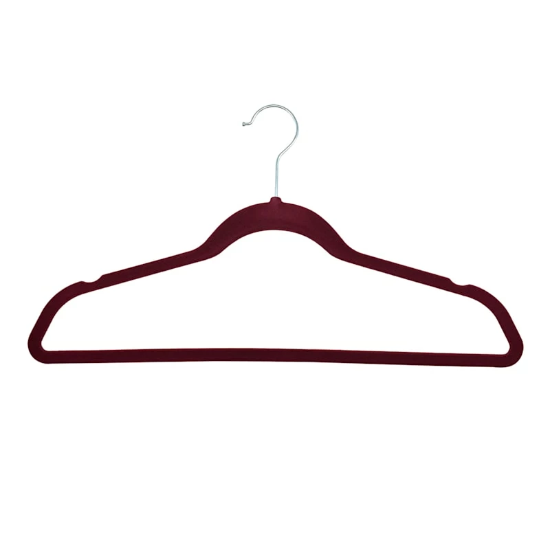 50-Pack Velvet Suit Hangers, Fuchsia 1 50-Pack Velvet Suit Hangers, Fuchsia