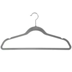 50-Pack Velvet Suit Hangers, Grey 5 50-Pack Velvet Suit Hangers, Grey -Storage Sales Store 50 pack velvet suit hangers grey 2