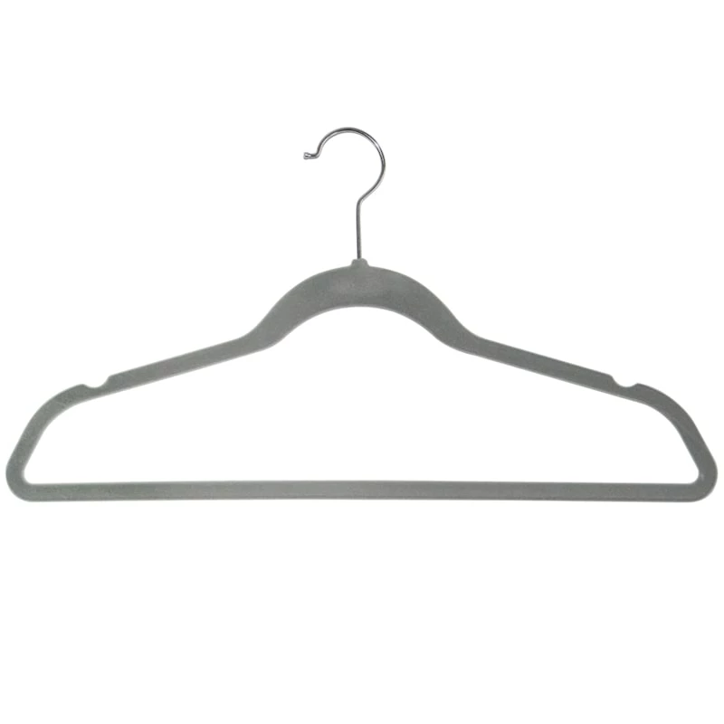 50-Pack Velvet Suit Hangers, Grey 3 50-Pack Velvet Suit Hangers, Grey - Image 3