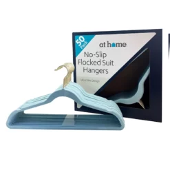 50-Pack Velvet Suit Hangers, Pastel Blue 8 50-Pack Velvet Suit Hangers, Pastel Blue -Storage Sales Store 50 pack velvet suit hangers pastel blue 2