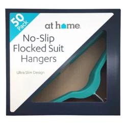 50-Pack Velvet Suit Hangers, Turkish Blue -Storage Sales Store 50 pack velvet suit hangers turkish blue 2