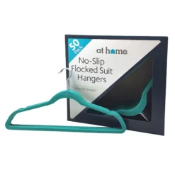 50-Pack Velvet Suit Hangers, Turkish Blue -Storage Sales Store 50 pack velvet suit hangers turkish blue 3