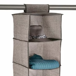 6-Shelf Hanging Organizer, Brown 9 6-Shelf Hanging Organizer, Brown -Storage Sales Store 6 shelf hanging organizer brown 3