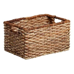 Storage Sales Store 27 Bacburi Woven Abaca Shelf Tote, Large