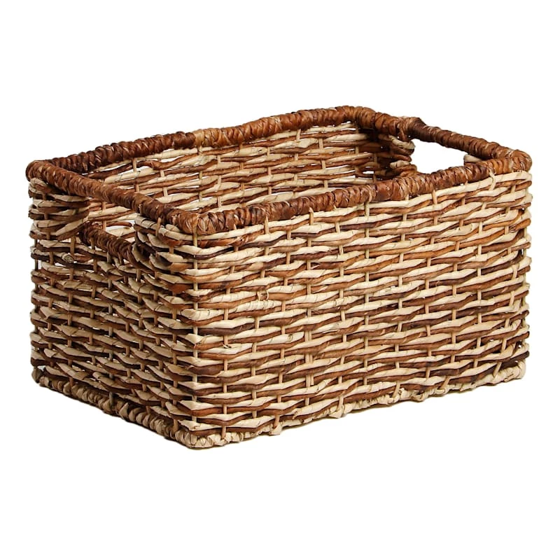 Bacburi Woven Abaca Shelf Tote, Large 1 Bacburi Woven Abaca Shelf Tote, Large