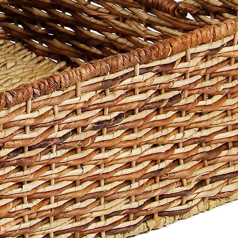 Bacburi Woven Abaca Under The Bed Storage Basket, Large 2 Bacburi Woven Abaca Under The Bed Storage Basket, Large - Image 2