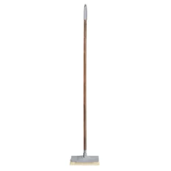 Bamboo Wood Premium Distressed Push Broom