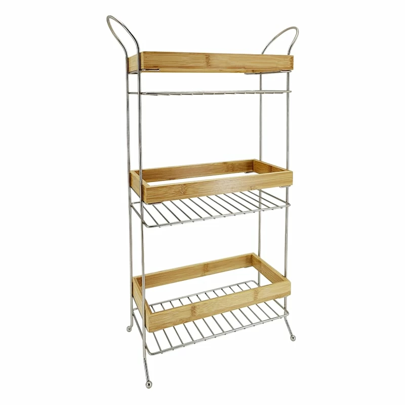 Bamboo Wood Storage Stand 1 Bamboo Wood Storage Stand