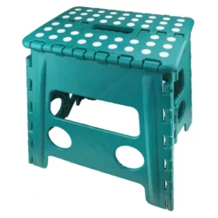 Blue Foldable Step Stool, 13"