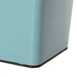 Blue Stainless Steel Open Top Bin, 11.7l 7 Blue Stainless Steel Open Top Bin, 11.7l -Storage Sales Store blue stainless steel open top bin 11.7l 2