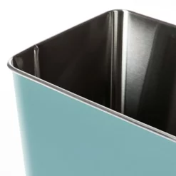 Blue Stainless Steel Open Top Bin, 11.7l 8 Blue Stainless Steel Open Top Bin, 11.7l -Storage Sales Store blue stainless steel open top bin 11.7l 3