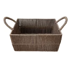 Brown Paper Storage Basket, Large