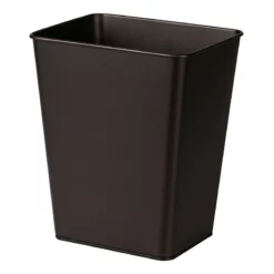 Brown Stainless Steel Open Top Bin, 11.7l