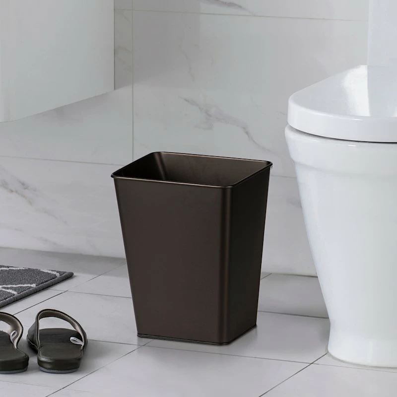 Brown Stainless Steel Open Top Bin, 11.7l 5 Brown Stainless Steel Open Top Bin, 11.7l - Image 5