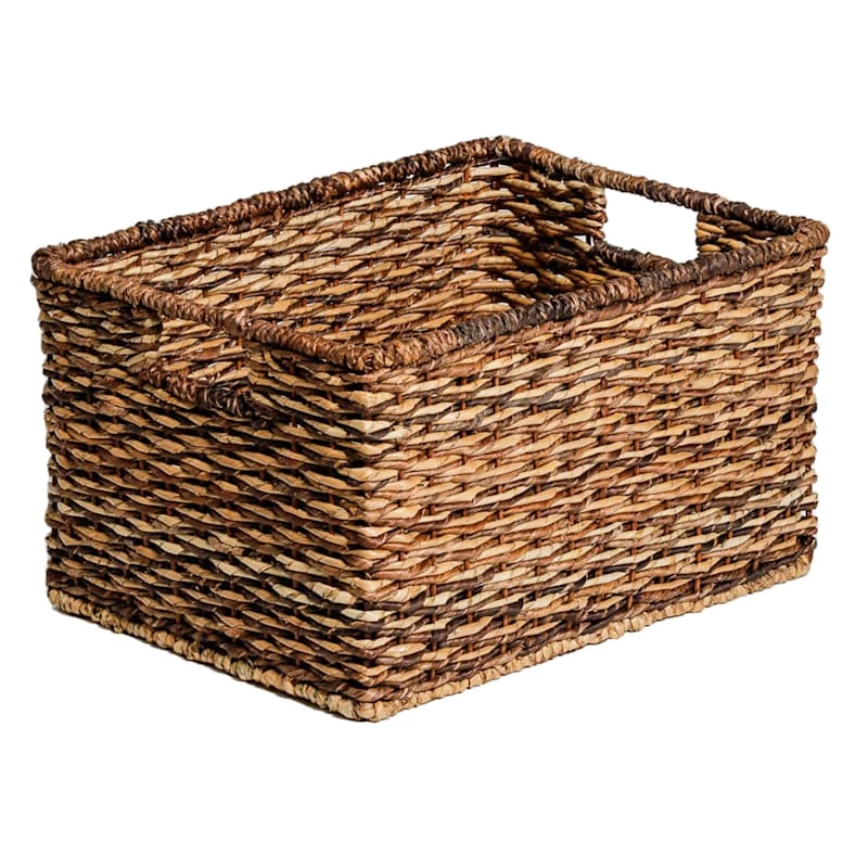 Buribac Woven Wicker Storage Bin, Large 1 Buribac Woven Wicker Storage Bin, Large