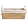 Chevy Natural Wicker Rectangle Storage Basket, Medium