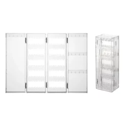 Clear Folding Jewelry Screen