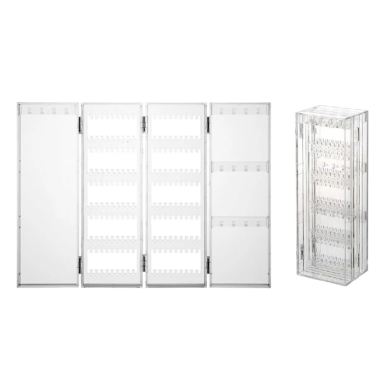 Clear Folding Jewelry Screen 1 Clear Folding Jewelry Screen