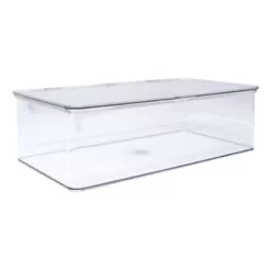 Clear Hinged Storage Organizer, Medium