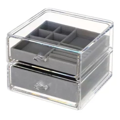 Clear Jewelry Organizer Box