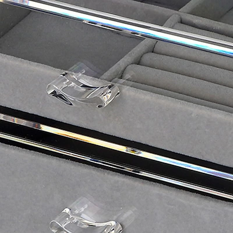 Clear Jewelry Organizer Box 4 Clear Jewelry Organizer Box - Image 4