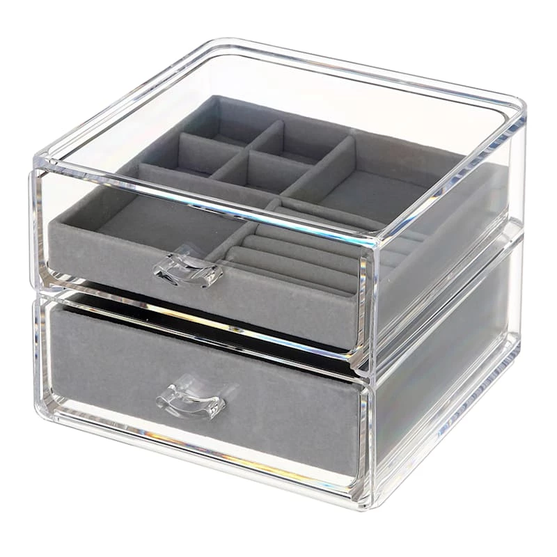 Clear Jewelry Organizer Box 1 Clear Jewelry Organizer Box
