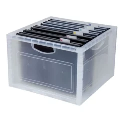 Clear Storage File Organizer