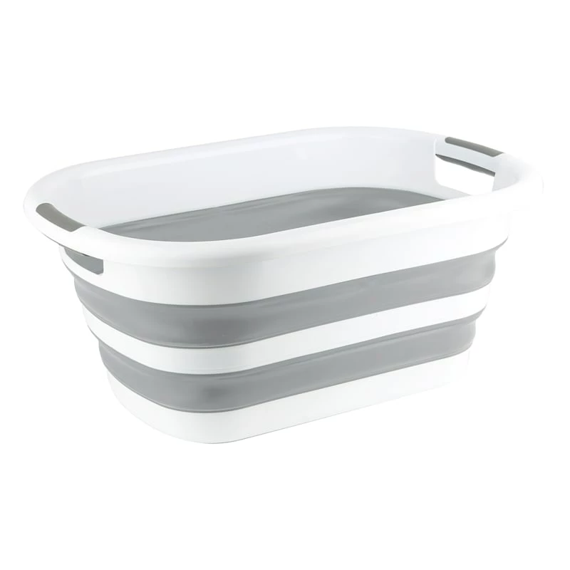 Collapsible Laundry Basket, 26l 1 Collapsible Laundry Basket, 26l