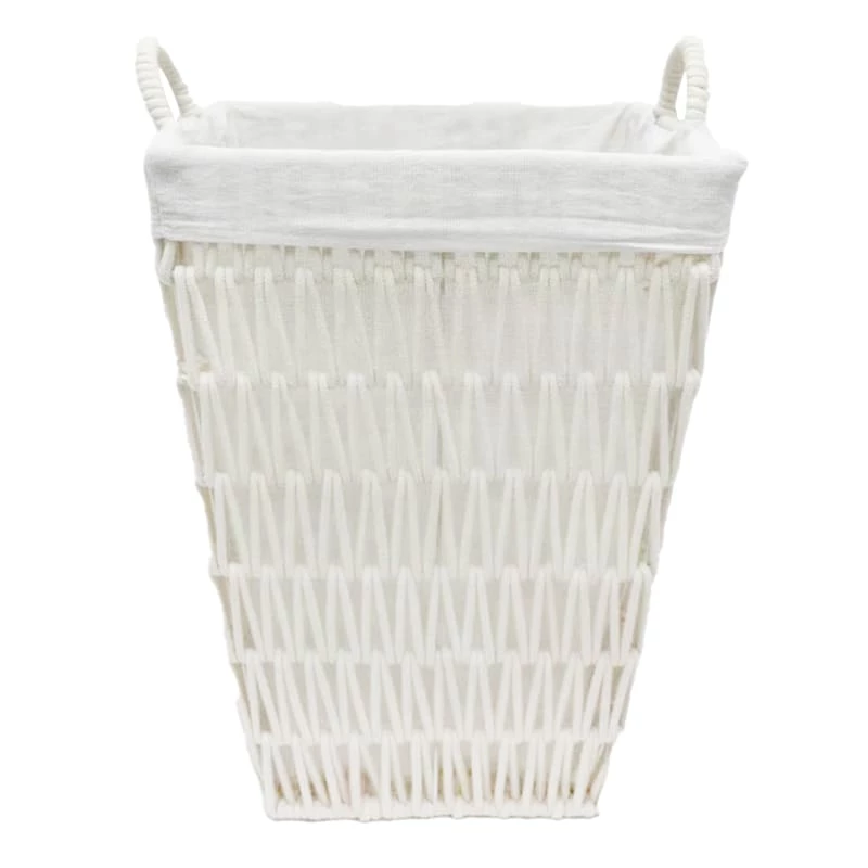 Cotton Rope Laundry Hamper With Removable Liner 2 Cotton Rope Laundry Hamper With Removable Liner - Image 2