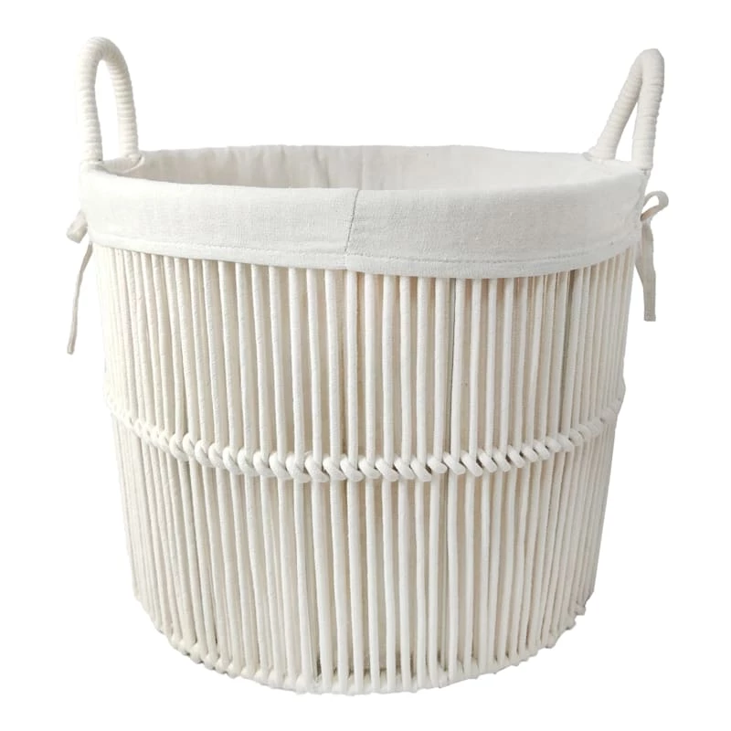 Crosby St Poly Rope Round Basket, Medium 2 Crosby St Poly Rope Round Basket, Medium - Image 2