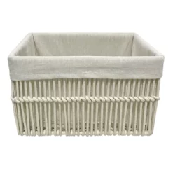 Crosby St Rectangle Poly Rope Storage Basket, Large