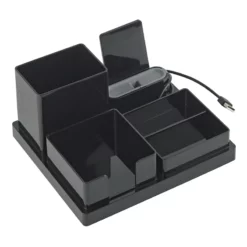 Desk Charging Organizer, Black