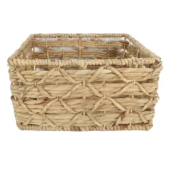 Found & Fable Kai Rectangle X Weave Basket, Large 5 Found & Fable Kai Rectangle X Weave Basket, Large -Storage Sales Store found fable kai rectangle x weave basket large 2