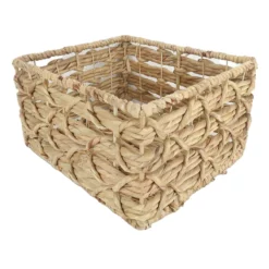 Found & Fable Kai Rectangle X Weave Basket, Large