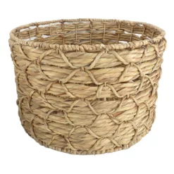 Found & Fable Kai Round X Weave Storage Basket, Large